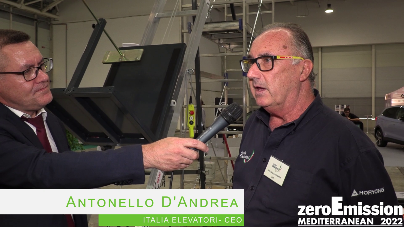 ZEROEMISSION 2022 – ITALIA ELEVATORI – Interview – Official Video (In italian)